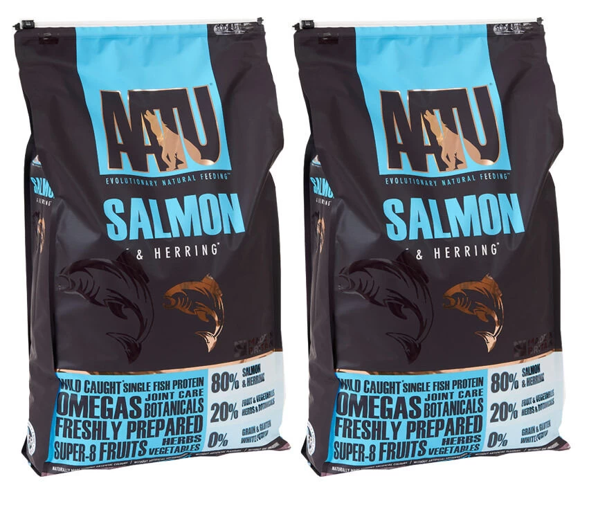 AATU 80/20 Salmon & Herring Dry Dog Food - Image 2