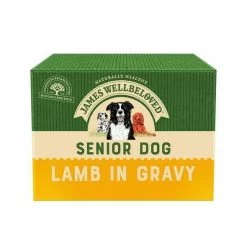 10 X James Wellbeloved Senior Dog Food Pouches - Lamb 150g