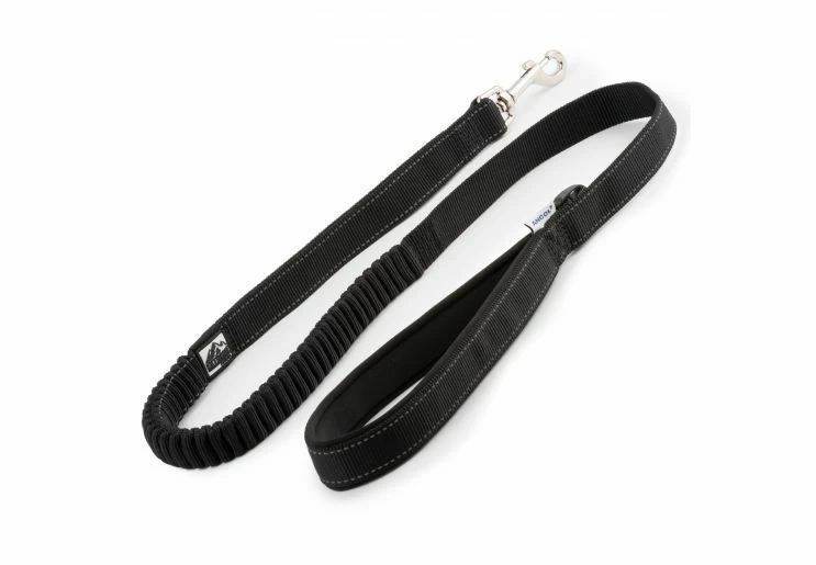 Ancol Extreme Nylon Shock Absorb Dog Lead Black 120cm