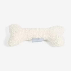 Lords & Labradors Boucle Dog Bone Toy Ivory