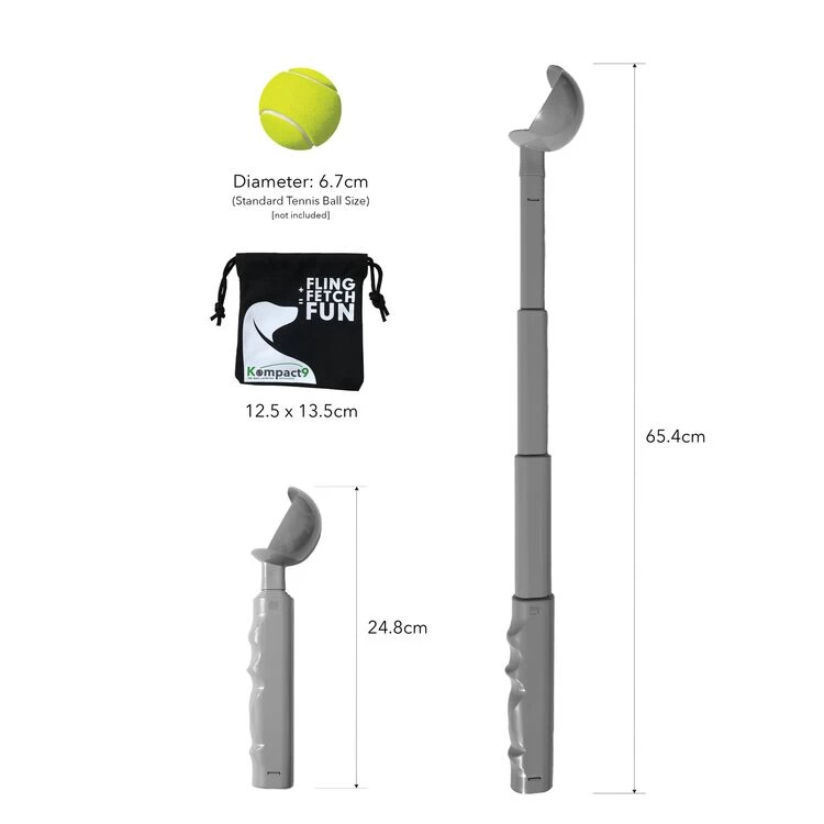Kompact 9 Retractable Dog Ball Launcher - Image 8