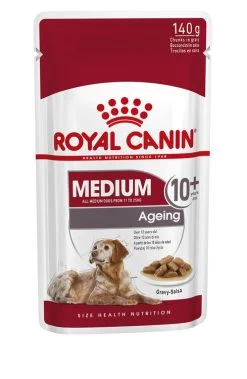 ROYAL CANIN® Medium Ageing 10+ Senior In Gravy Wet Dog Food