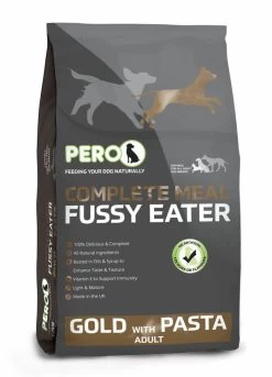 Pero Complete Meal Fussy Eater Gold With Pasta Adult Dog Food