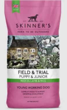 Skinners Field & Trial Puppy & Junior Lamb & Rice Dry Dog Food